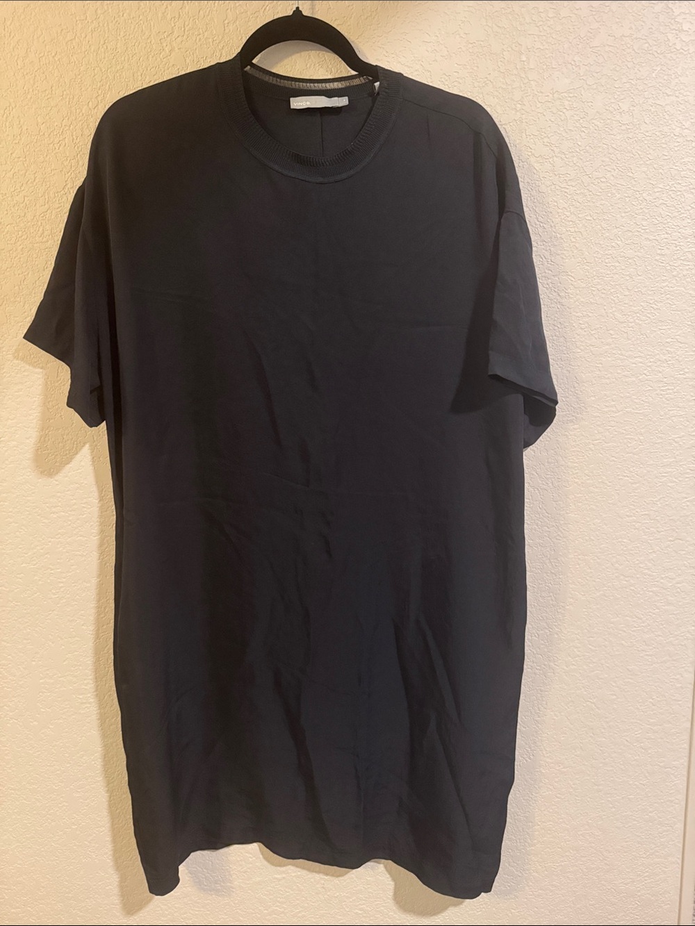 Vince T shirt style dress. NWT. Size M